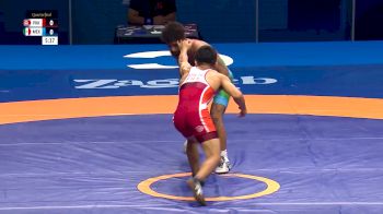 57 kg 1/4 Final - Chongsong Han, North Korea vs Roman Guillermo Bravo Young, Mexico