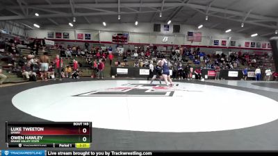 285 lbs Champ. Round 1 - Luke Tweeton, UMary vs Owen Hawley, Grand Valley State