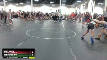 80 lbs Round 3 (6 Team) - Gino Hayes, U2 Starts & Stripes vs Chris Sanchez, Buxton Squeeze