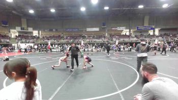 88 lbs Rr Rnd 2 - Adalynn Creamer, Russell Broncos vs Emma Zagorski, Pikes Peak Warriors