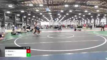 126 lbs Consi Of 16 #2 - Hunter Delaney, PA vs Casen Roark, TN