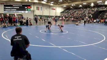 59-68 lbs Quarterfinal - Prunella Lawson, York Wrestling Club vs Sarah Carnes, Little Cougars