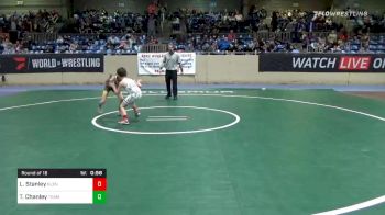 73 lbs Prelims - Logan Stanley, Glenpool Youth Wrestling vs Taylen Chanley, Team Temecula