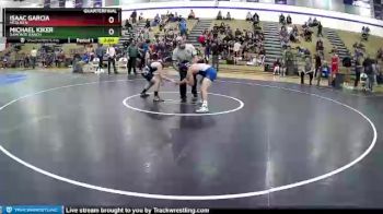 170 lbs Quarterfinal - Isaac Garcia, McQueen vs Michael Kiker, Damonte Ranch