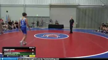 106 lbs Placement Matches (8 Team) - Jaden Farr, Indiana vs Walker Sabot, North Dakota Blue