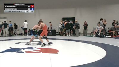 74 kg Cons. Sub-rd Of 64 - Romiz Monaco, Wichita Training Center vs Reese Stephen, Golden One RTC
