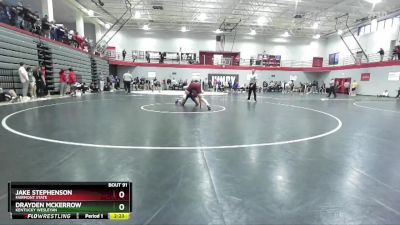 197 lbs Champ. Round 1 - Drayden McKerrow, Kentucky Wesleyan vs Jake Stephenson, Fairmont State