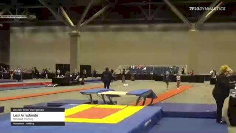 Lexi Arredondo - Double Mini Trampoline, Midwest Training - 2021 USA Gymnastics Championships