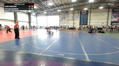 126 lbs Consi Of 32 #2 - Luke Kibelbek, TN vs Skyler Barreto, FL