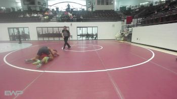 150 lbs Quarterfinal - William Carlson, Bartlesville High School vs Camdyn Miller, Henryetta HS