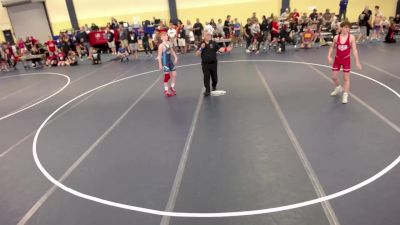 132 lbs Cons. Round 2 - Beckham Schroeder, SD vs Kayden Moore, WI
