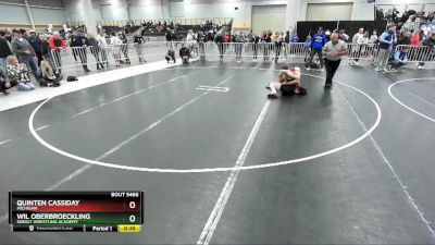 138 lbs 7th Place Match - Wil Oberbroeckling, Sebolt Wrestling Academy vs Quinten Cassiday, Michigan