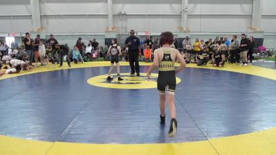 65 lbs Round 6 - Hunter Marshall, Jacket Wrestling Club vs Nico Distasio, Team Gotcha