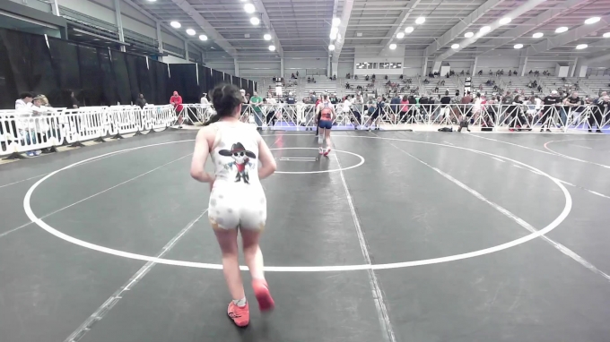 107 lbs Quarterfinal - Julia Horger, Misfits Girls Wrestling vs Teagann ...