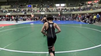 75 lbs Champ. Round 1 - Renly Valentine, Weigh-In Club vs Korbin Jabas, New Prague
