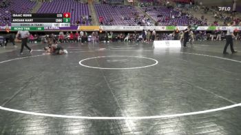 141 lbs Semis (4 Team) - Isaac Kuhn, Cornerstone vs Arojae Hart, Central Methodist