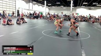 110 lbs Round 4 (6 Team) - Skipper Ragg, PA Alliance vs Hayden Myers, Mayfield Mat Academy