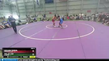 285 lbs Semis & 1st Wrestleback (8 Team) - Avaugn Dorvil, Minnesota Blue vs Willie Cox, Alabama