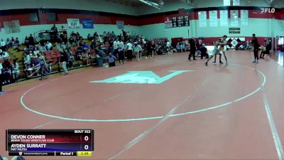 132 lbs Round 2 - Devon Conner, Brave Tough Wrestling Club vs Ayden Surratt, Mat Militia