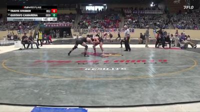 190 lbs Champ. Round 2 - Gustavo Camarena, Scott County vs TRAVIS STEIBER, Ryle