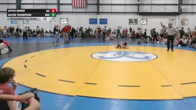 85 lbs Placement (4 Team) - Jacob Thompson, DARKHORSE vs Jayko Erwin, BELIEVE TO ACHEIVE