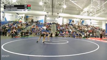 105 lbs Cons. Round 1 - Olivia Cordero, Gardner Edgerton vs Alexa Luna, Campus