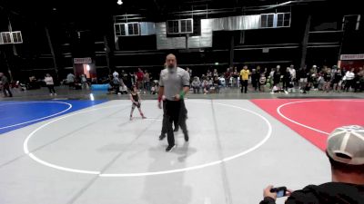 46 lbs Semifinal - Waylon Guizar, Powerline WC vs Molly Favela Altamirano, Southside Wolfpack Wrestling