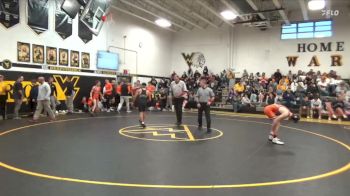 126 lbs Round 4 - Garner Lange, Waukon vs Josue Hernandez Quix, Oelwein