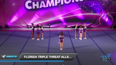 Florida Triple Threat Allstars - Minnie Catz [2022 L1 Mini - D2 Day 1] 2022 American Cheer Power Tampa Showdown