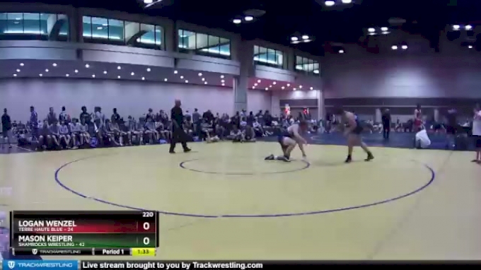 220 lbs Semis & Wb (16 Team) - Mason Keiper, Shamrocks Wrestling vs ...