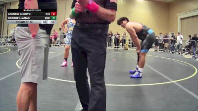 285 lbs Round Of 16 - Andrew Arroyo, Dethrone WC vs George Llamas, Montclair