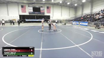 108 lbs Semifinals (4 Team) - Tommy Aiello, John H Glenn HS vs Joshua Tubia, Central Valley Academy
