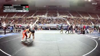 107-D1 Champ. Round 1 - Isabel Soto, Tucson High Magnet School vs Keyara Worley, Willow Canyon High School