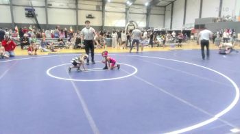 46 lbs Rr Rnd 1 - Bella Baskerville, Victory Wrestling-Central WA vs Lenex Gibson, Legacy Elite