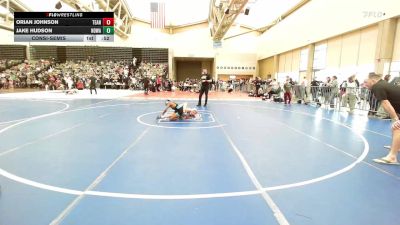 87-J lbs Consolation - Orian Johnson, Teaneck Wrestling vs Jake Hudson, Northern Delaware Wrestling Academy