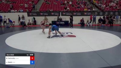 65 kg Rnd Of 64 - Benjamin Schmitz, Iowa vs Jackie Gold, New York