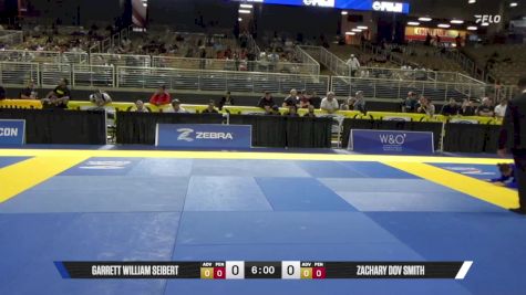 Zachary Dov Smith vs Garrett William Seibert 2025 Pan Jiu Jitsu IBJJF Championship