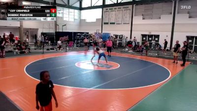 114-120 lbs Cons. Round 2 - Coy Crihfield, Republic vs Dominic Pinkston, Gulf Coast Wrestling Club