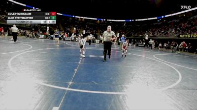 55 lbs Round Of 32 - Jace Strittmatter, Holy Name vs Cole Fitzwilliam, Seneca Valley