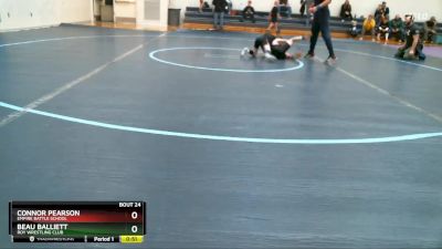 62-67 lbs Round 3 - Beau Balliett, Roy Wrestling Club vs Connor Pearson, Empire Battle School