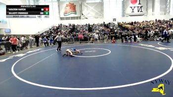 53 lbs Cons. Semi - Elliott Perrigo, Gouverneur Wrestling Club vs Kolton Hatch, HF-L Wrestling