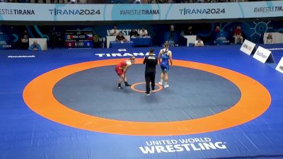 72 kg Repechage #2 - Emilia Creciun, Moldova vs Adela Hanzlickova, Czechia