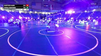 123 lbs Consi Of 4 - Kaidynce Hand, Sturgis SD vs Audali Martinez, Trojan Elite