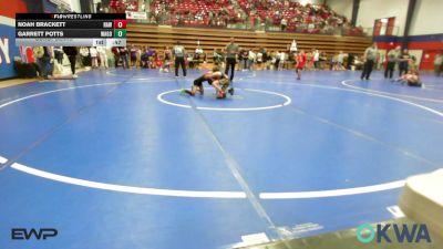 67 lbs Consolation - Noah Brackett, Raw Wrestling Club vs Garrett Potts, Wagoner Takedown Club