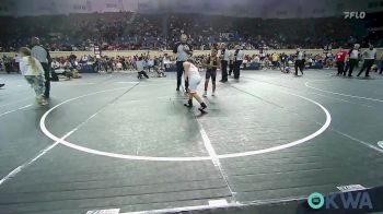 83 lbs Round Of 32 - Serigo Trevizo, Blackwell Wrestling Club vs Hagen Hamilton, Cushing Tigers