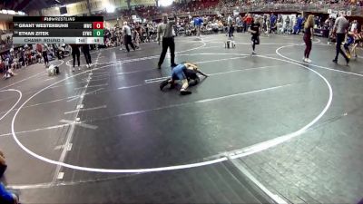 70 lbs Champ. Round 1 - Ethan Zitek, Gretna Youth Wrestling Club vs Grant Westerbuhr, Malcolm Wrestling Club