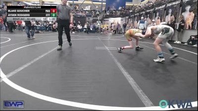 92 lbs Round Of 16 - Blake Goucher, Prodigy Elite Wrestling vs Ayden Rodgers, Standfast