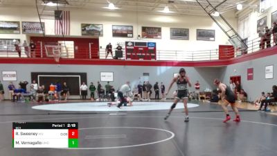 157 lbs Prelim - Ryan Sweeney, Wheeling vs Mike Vernagallo, Mount Olive