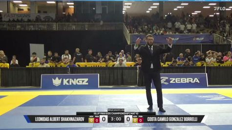 Leonidas Albert Shakhnazarov vs Costa Camilo Gonzalez Borrelli 2026 Pan Kids Jiu-Jitsu IBJJF Championship