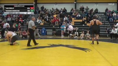 285 lbs 3rd Place Match - Mason Hinrichs, Waverly-Shell Rock vs Ian Reilly, Cedar Falls